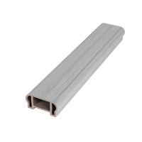 Перила верхнее фигурное 100х50 Extrusion Серый