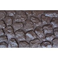 Фасадные панели Камень мелкий Коричневый Фасадные панели Камень мелкий Коричневый