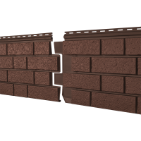 Фасадная панель Стоун Хаус S-Lock Клинкер Терракотовый Фасадная панель Стоун Хаус S-Lock Клинкер Терракотовый